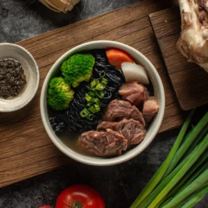 【新品上市】黑 • 松露牛肉竹炭蒟蒻麵